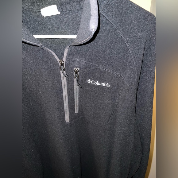 SOLD - Columbia Half-Zip Fleece Pullover - Picture 3 of 11